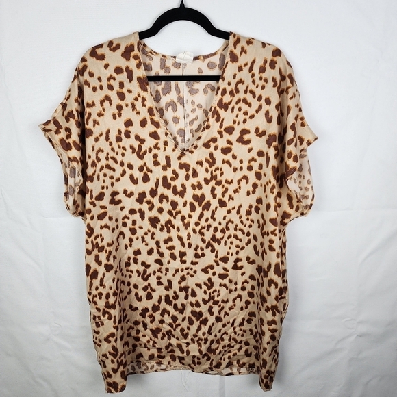 By Together Animal Print Tunic/Dress Size Small - Picture 1 of 6